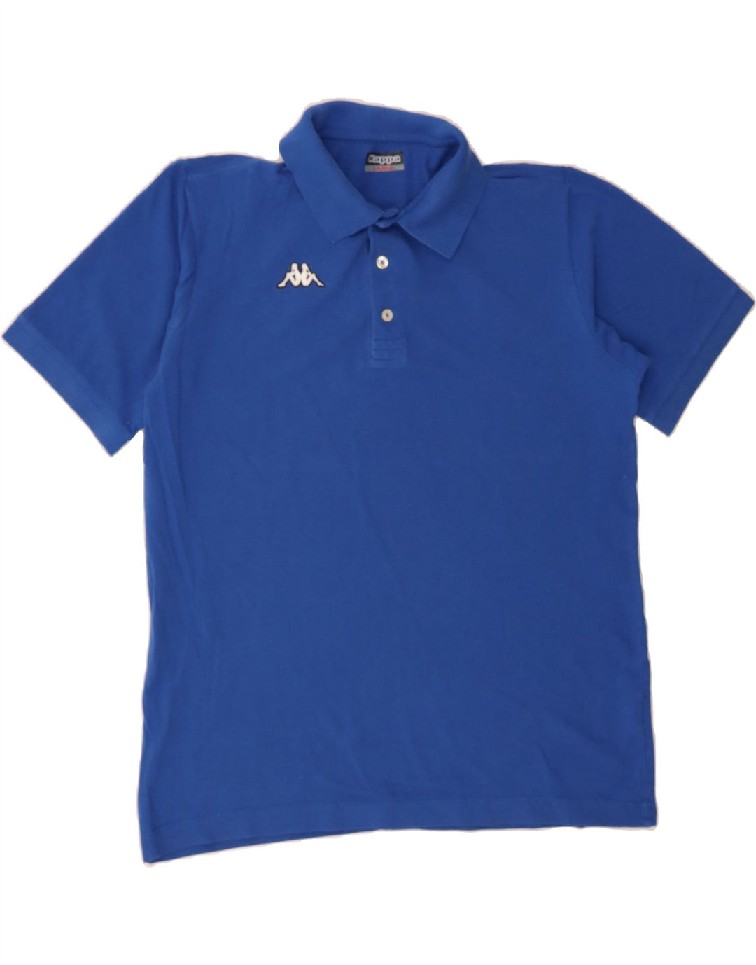 KAPPA Mens Polo Shirt Large Blue Cotton Vintage Kappa and Second-Hand Kappa from Messina Hembry 