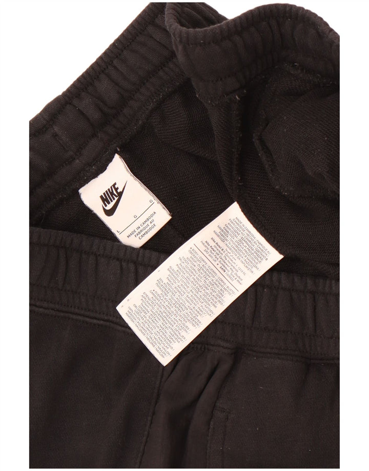 Pantaloncini sportivi Nike da uomo grandi in cotone nero