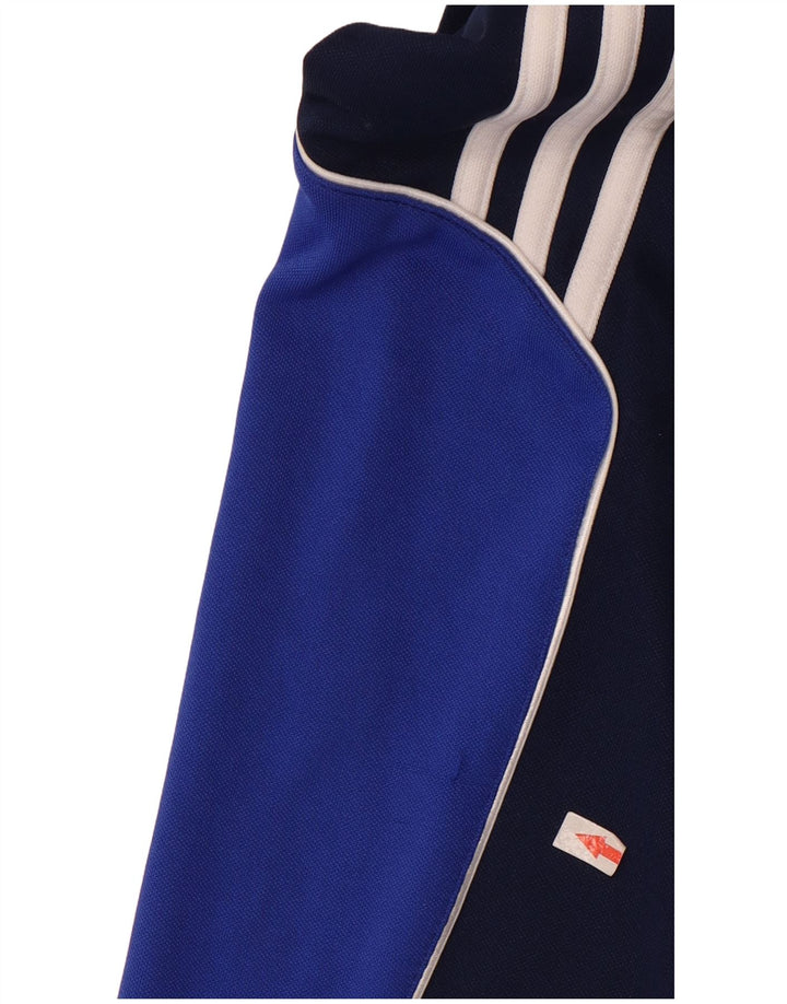 Pantaloni da tuta Adidas Climalite da uomo, colore blu navy medio