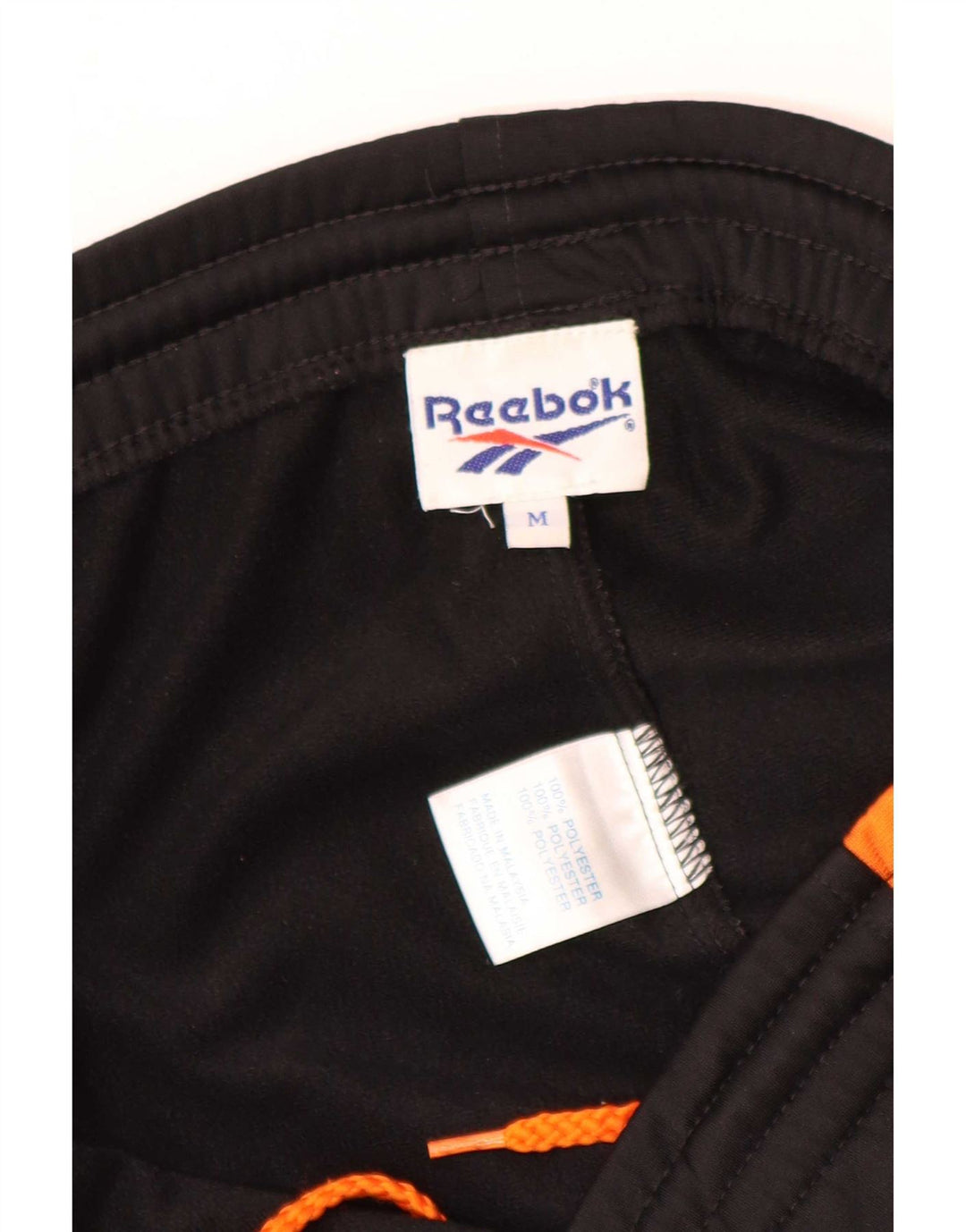 Reebok Tuta intera grafica da uomo Medium Nero Colourblock Poliestere