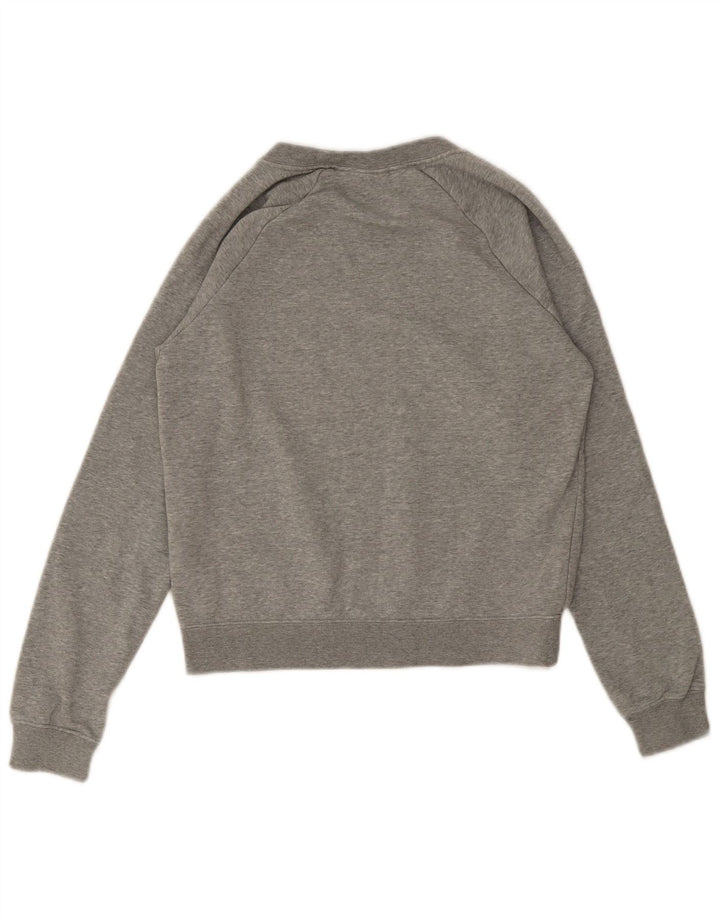 Felpa da donna Nike Jumper UK 6 XS in cotone grigio