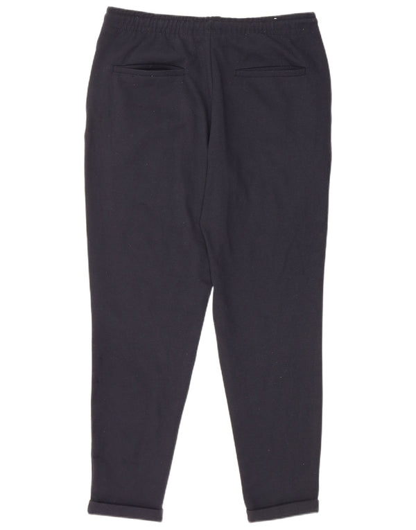 Pantaloni chino slim da uomo Zara medi W31 L27 poliestere blu navy
