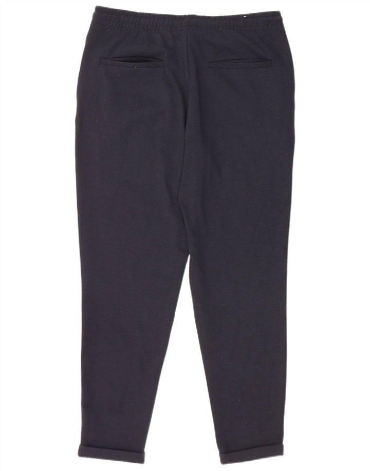 Pantaloni chino slim da uomo Zara medi W31 L27 poliestere blu navy