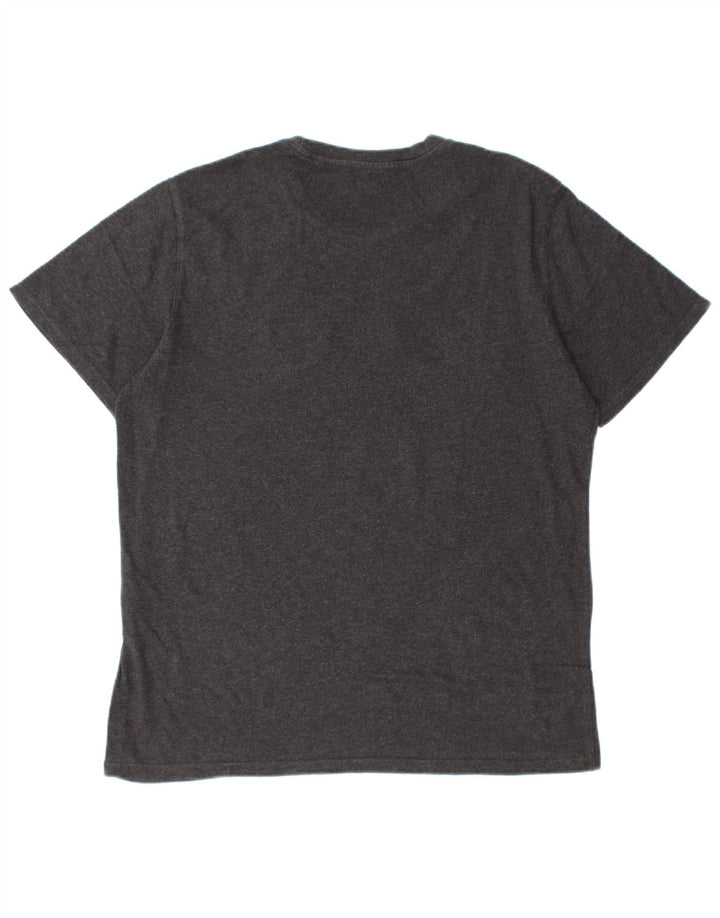 T-shirt grafica da uomo Levi's Top grande in cotone grigio