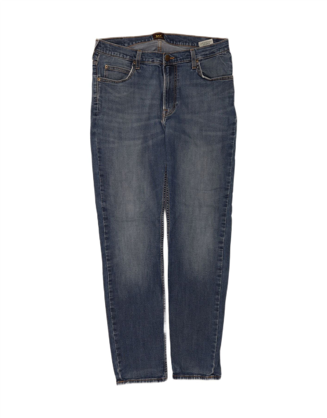 Jeans slim Lee Rider da uomo W33 L32 in cotone blu