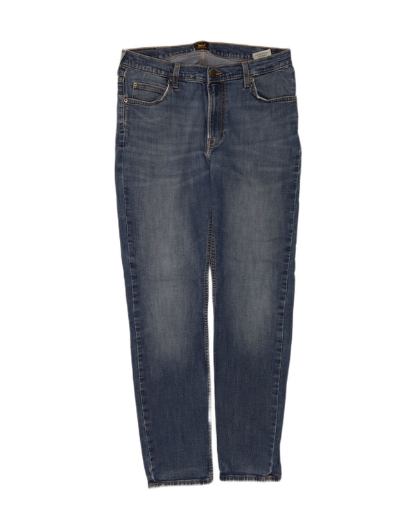 Jeans slim Lee Rider da uomo W33 L32 in cotone blu