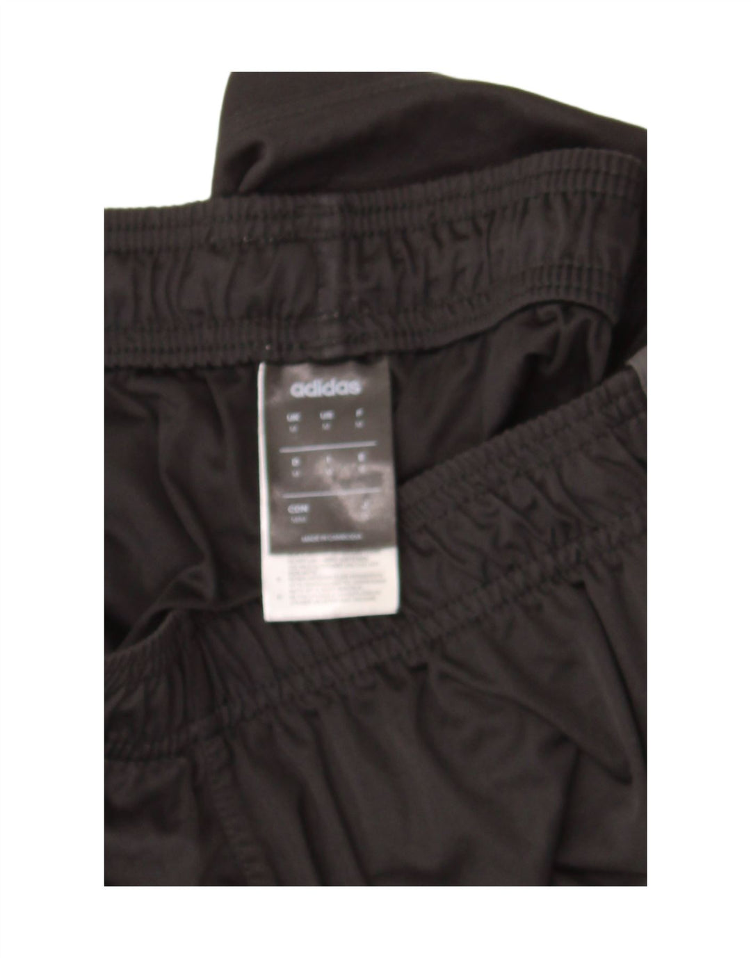 Pantaloncini sportivi da uomo Adidas medi sportivi in poliestere nero