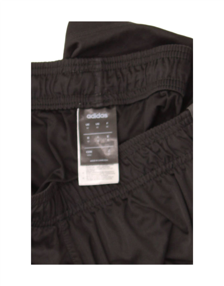 Pantaloncini sportivi da uomo Adidas medi sportivi in poliestere nero
