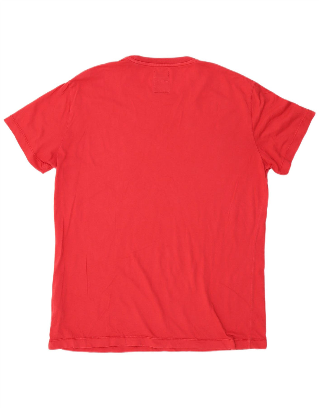T-shirt grafica da uomo DIESEL Top 2XL in cotone rosso