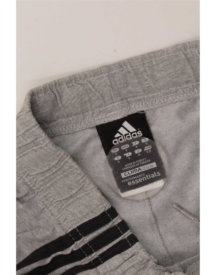 Pantaloncini sportivi Adidas Clima 365 da uomo piccoli in cotone grigio