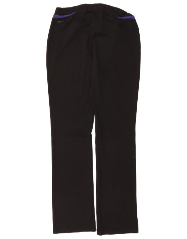 Pantaloni da tuta da donna REEBOK UK 14 Large Nero Poliestere