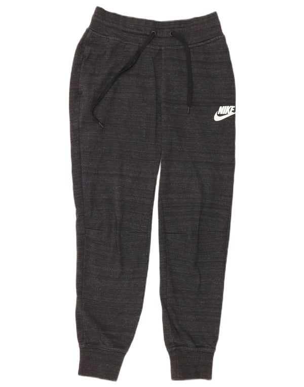 Pantaloni della tuta da uomo Nike Joggers XS in cotone chiazzato grigio