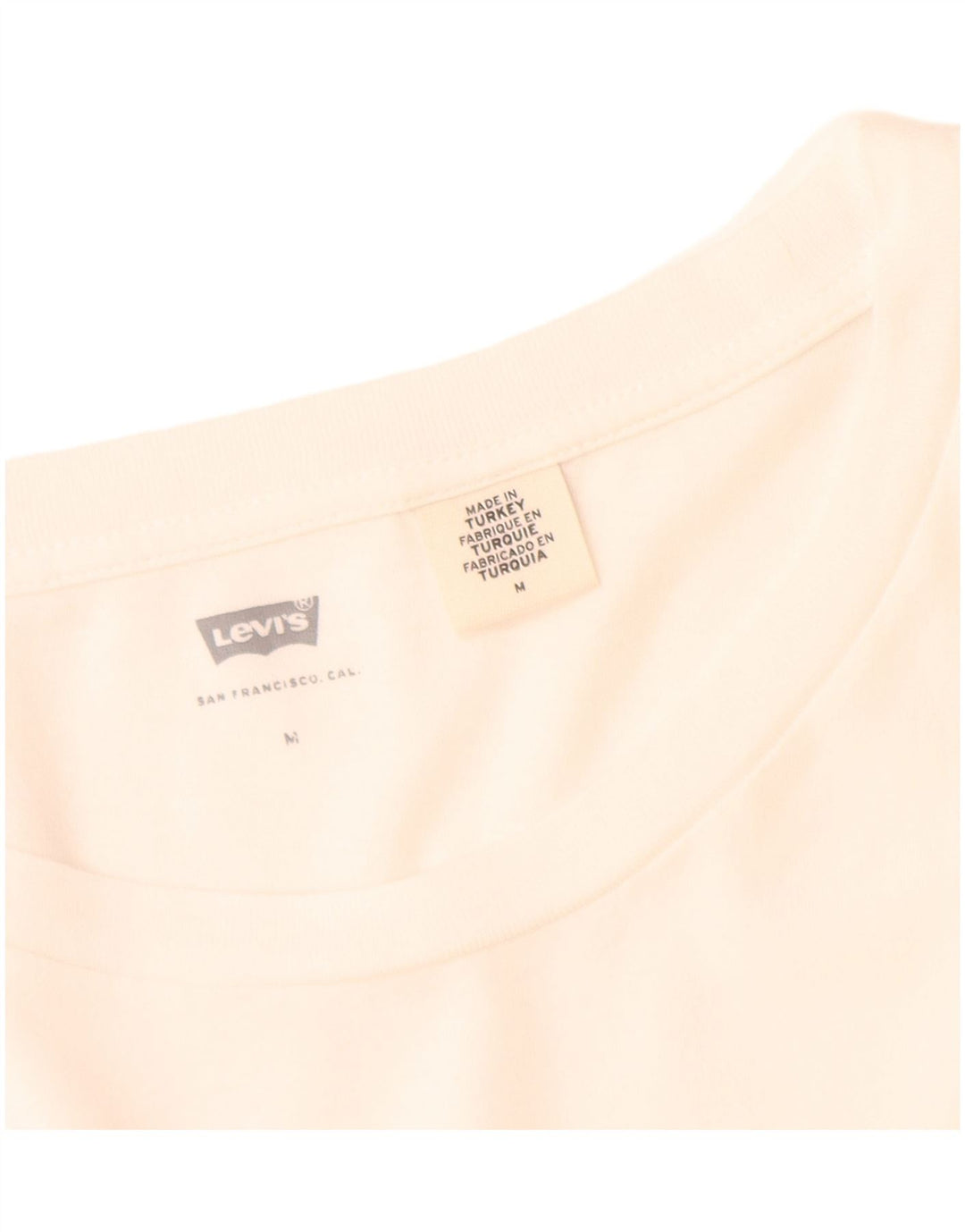 T-shirt grafica da donna Levi's Top UK 14 Medium White