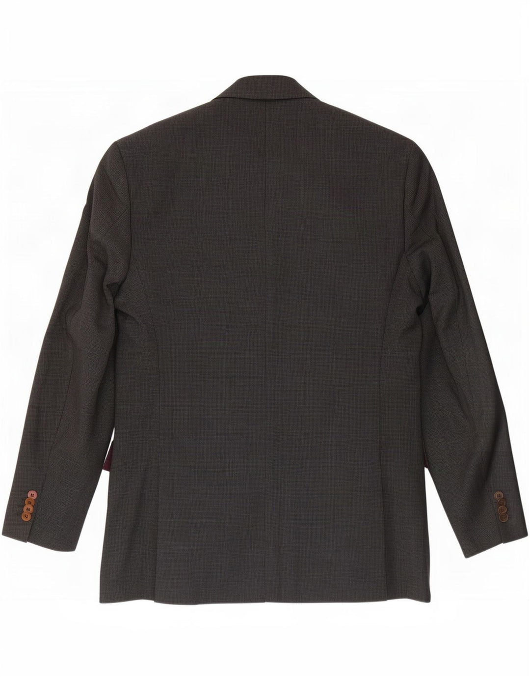 Giacca blazer da uomo a 2 bottoni Hugo Boss EU 48 Lana vergine grigio medio