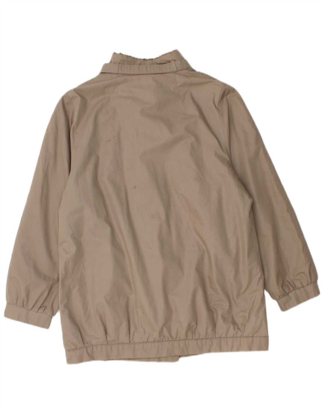 Giacca a vento Sherpa vintage da donna EU 38 Grigio medio