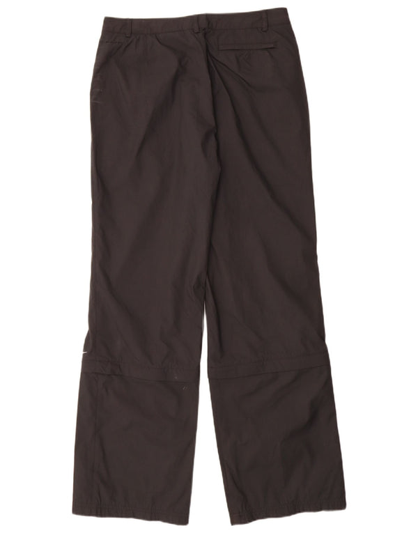 Pantaloni da tuta da donna NIKE UK 12 medio nero poliestere