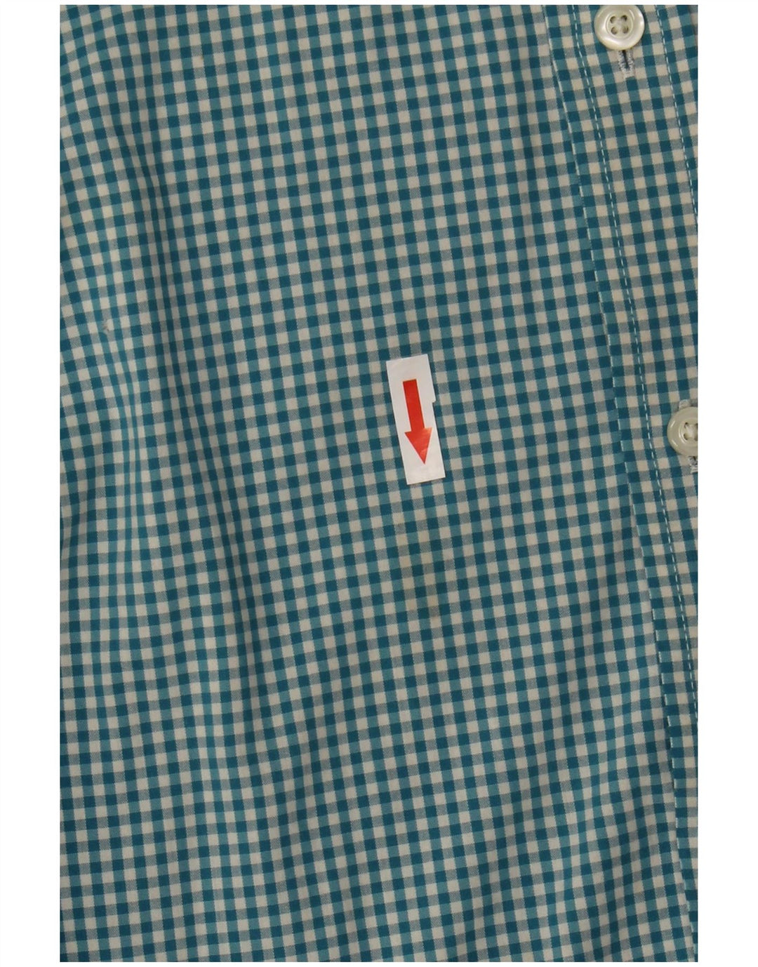 Camicia da uomo Izod grande in cotone a quadretti blu