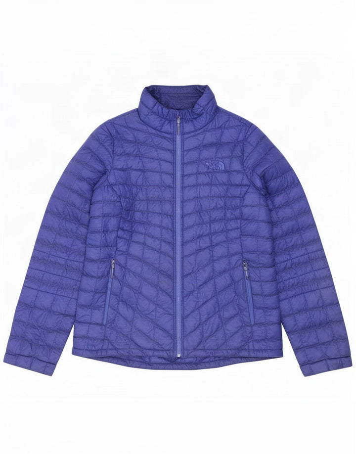 Giacca imbottita da donna The North Face UK 14 nylon blu medio