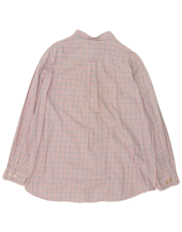 Camicia da uomo Orvis 2XL cotone a quadri rosa