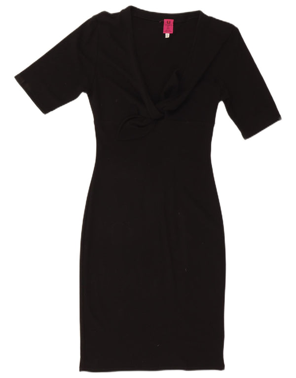 Abito aderente da donna Ungaro UK 10 piccolo nero