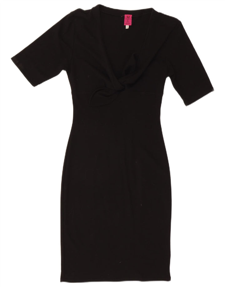 Abito aderente da donna Ungaro UK 10 piccolo nero