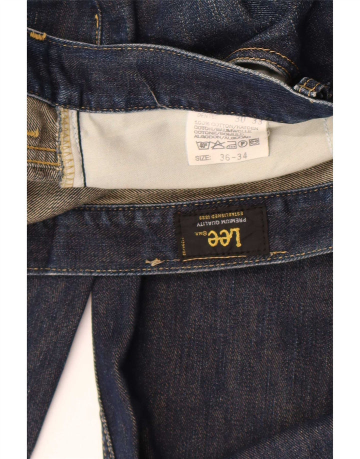 Jeans Lee da uomo Denver Bootcut W36 L34 cotone blu