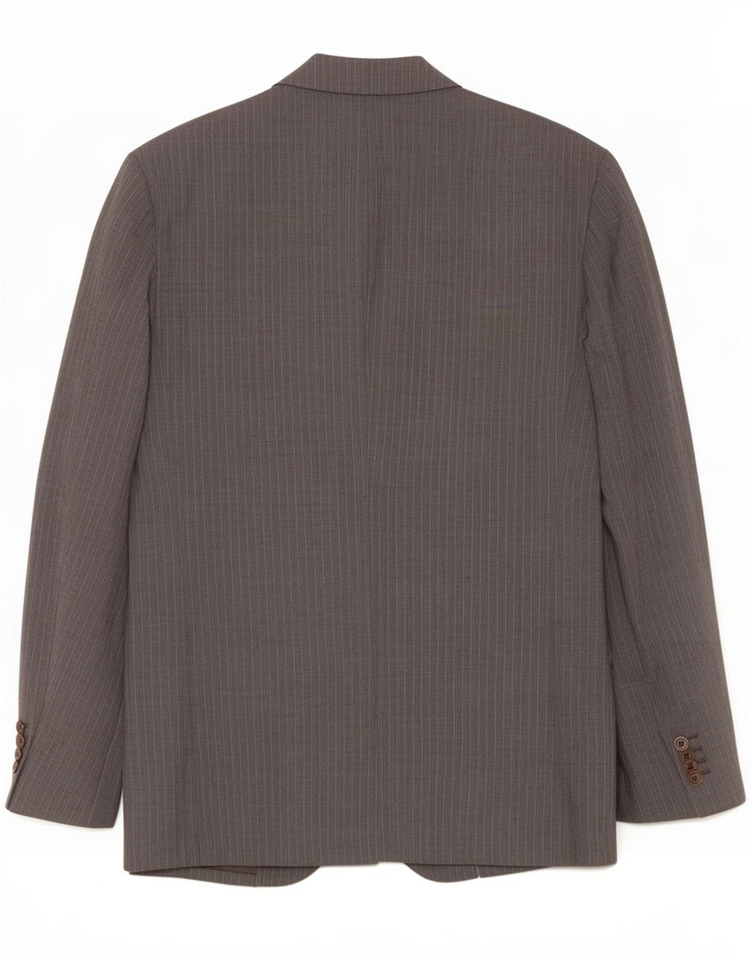 Giacca blazer da uomo a 2 bottoni Massimo Dutti EU 58 2XL Lana gessata grigia