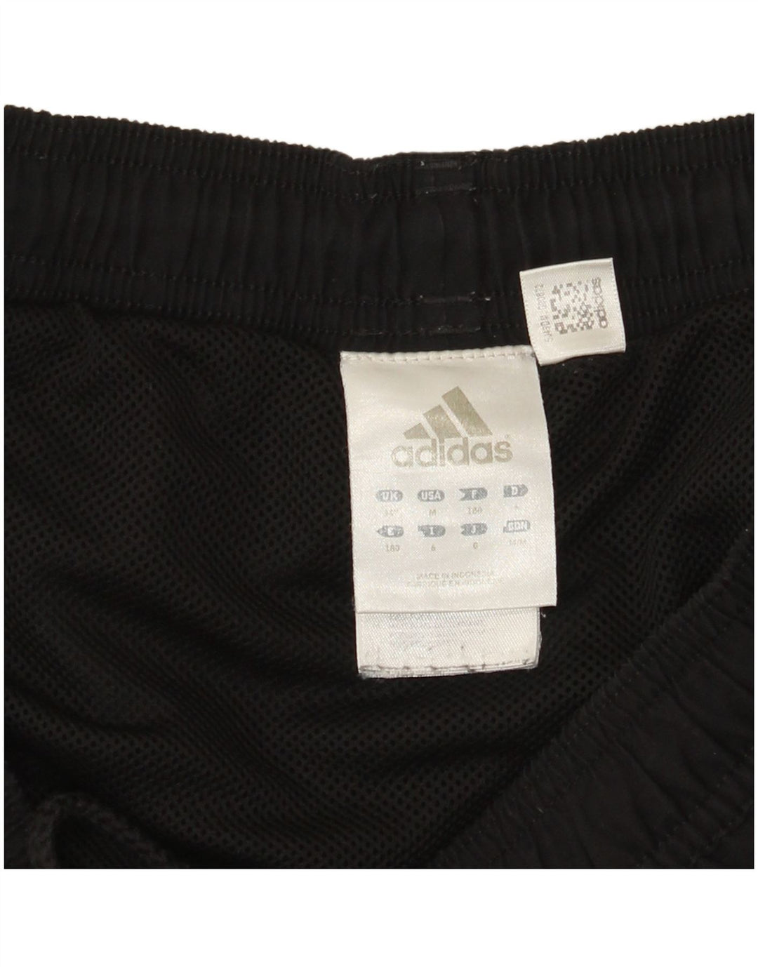 Pantaloncini sportivi da uomo Adidas Medium Black Colourblock in poliestere