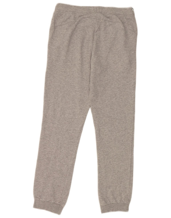 Pantaloni da tuta con grafica da donna Puma Joggers UK 12 Cotone grigio medio