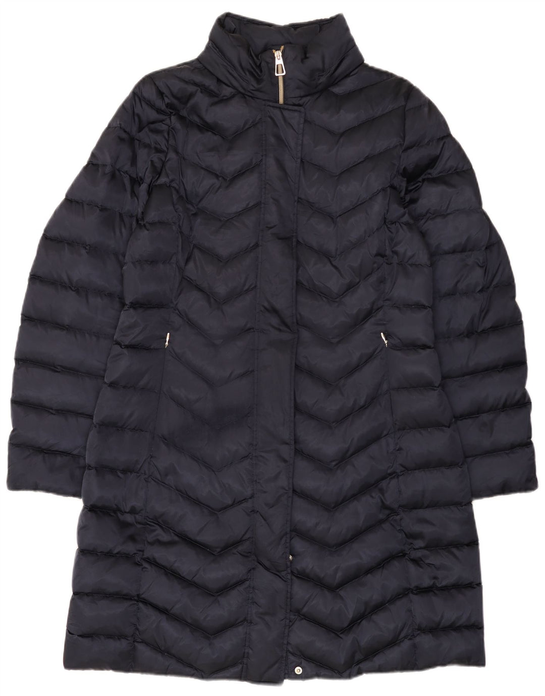 Cappotto imbottito Geox Respira da donna UK 12 medio blu navy