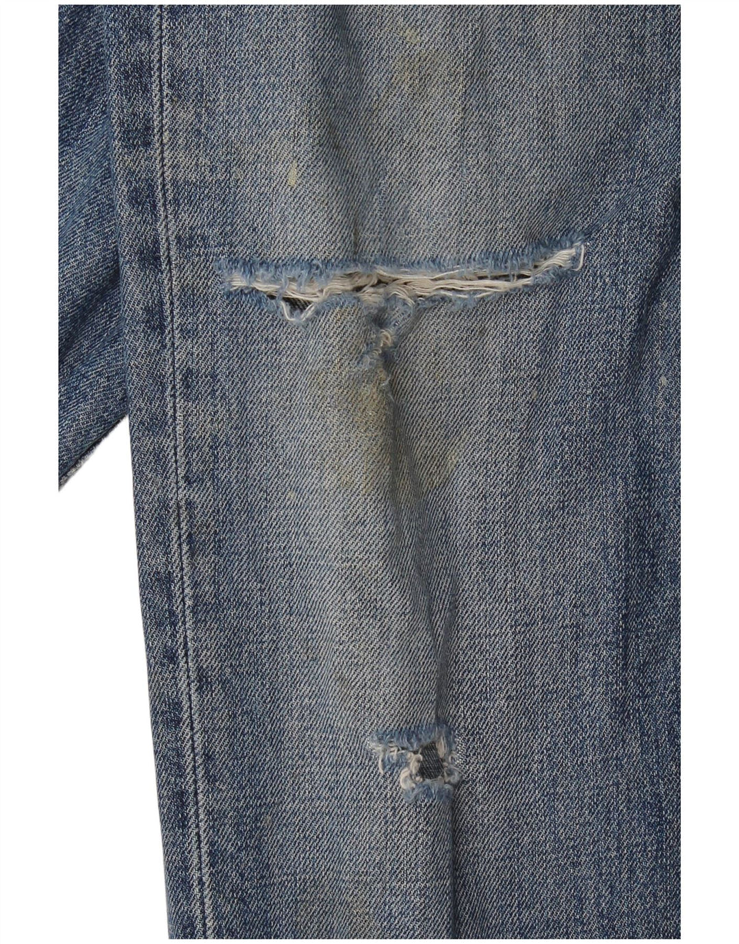 Jeans slim invecchiati Texas da donna Carhartt W30 L32 cotone blu