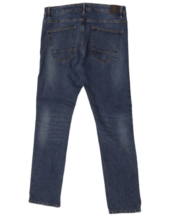 Jeans dritti da uomo Bench W34 L34 cotone blu