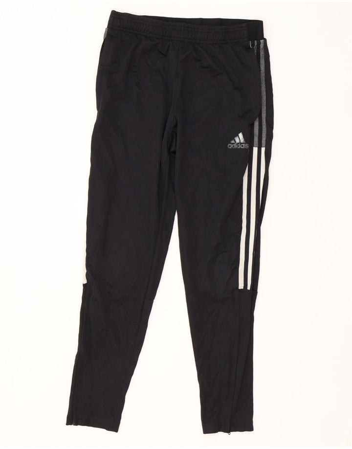 Pantaloni da tuta Adidas Aeroready da uomo in poliestere nero medio