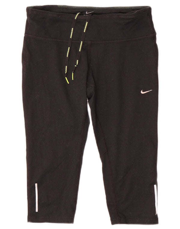 Leggings Nike Dri Fit Capri da donna UK 14 medio nero