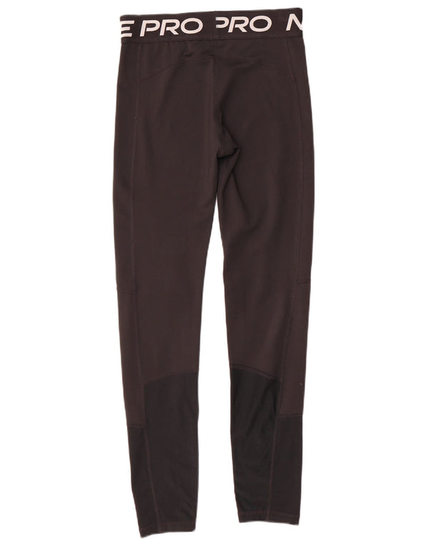 Leggings Nike Dri Fit Graphic per ragazze 13-14 anni XL Blocco colore nero