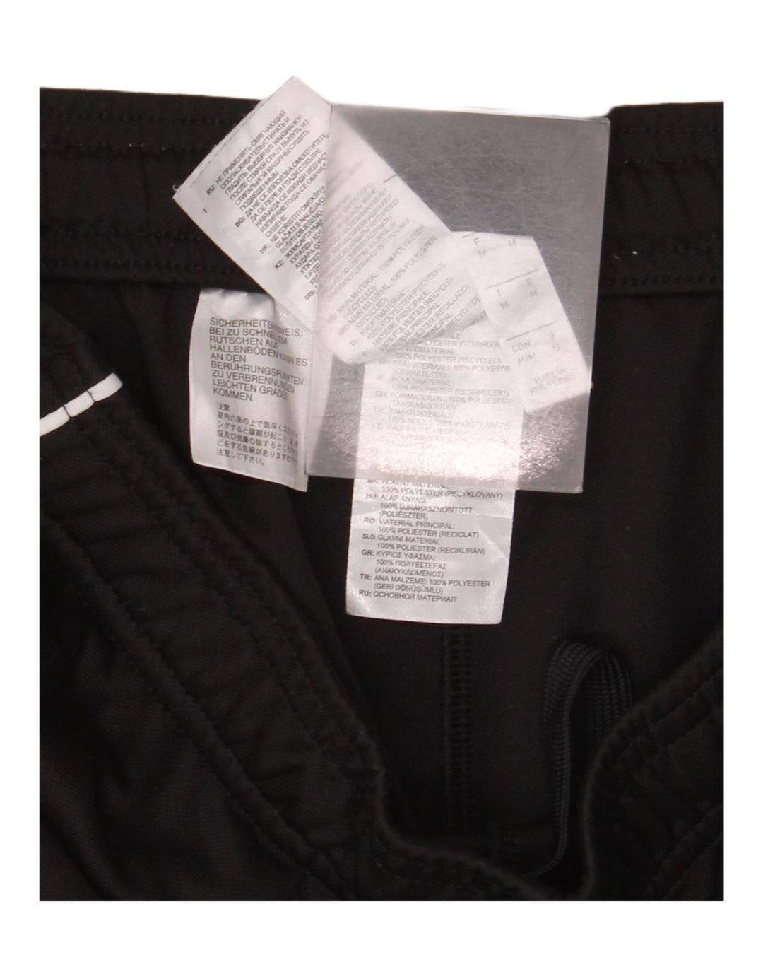 Pantaloni da tuta da uomo Adidas Medium Nero Poliestere