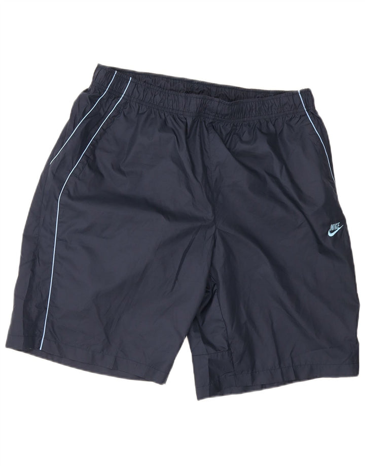 Pantaloncini sportivi Nike da uomo XL blu navy in poliestere