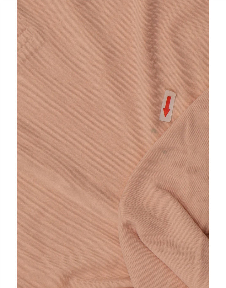 Polo Kappa Uomo Large Rosa In Cotone