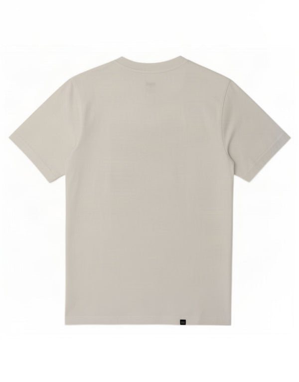 T-shirt grafica da uomo Puma Top Small in cotone bianco