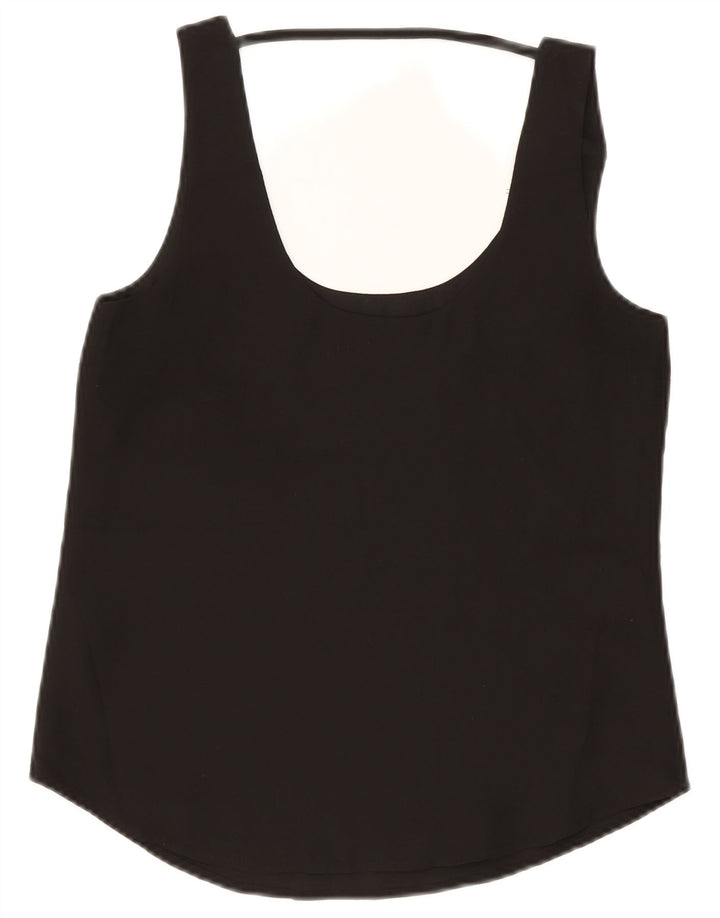Camicetta senza maniche da donna Oasis UK 8 Small Poliestere nero