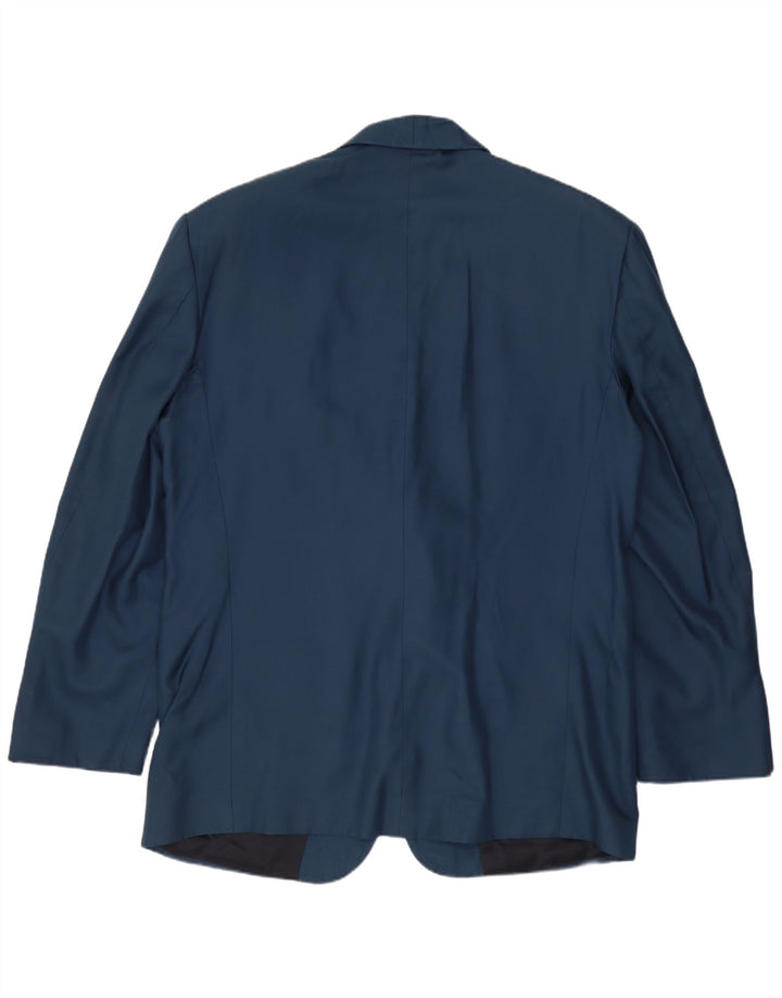 Carlo Pignatelli Completo da Uomo 2 Pezzi IT 56 3XL Blu Seta