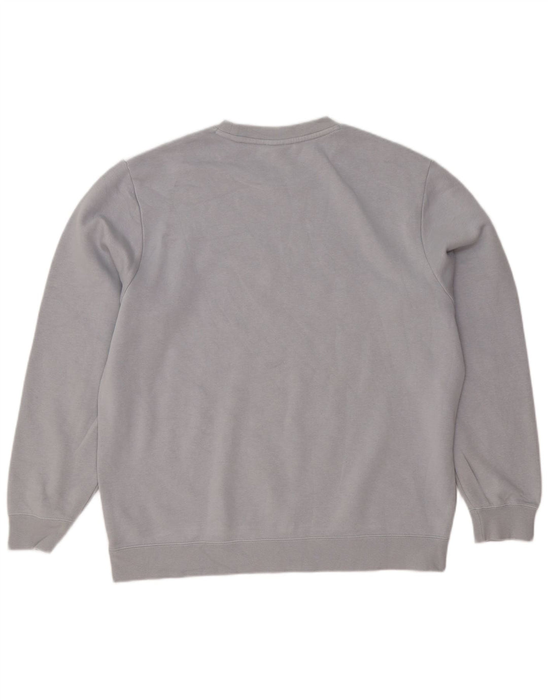 Felpa con grafica Nike da uomo, grande, in poliestere color block grigio