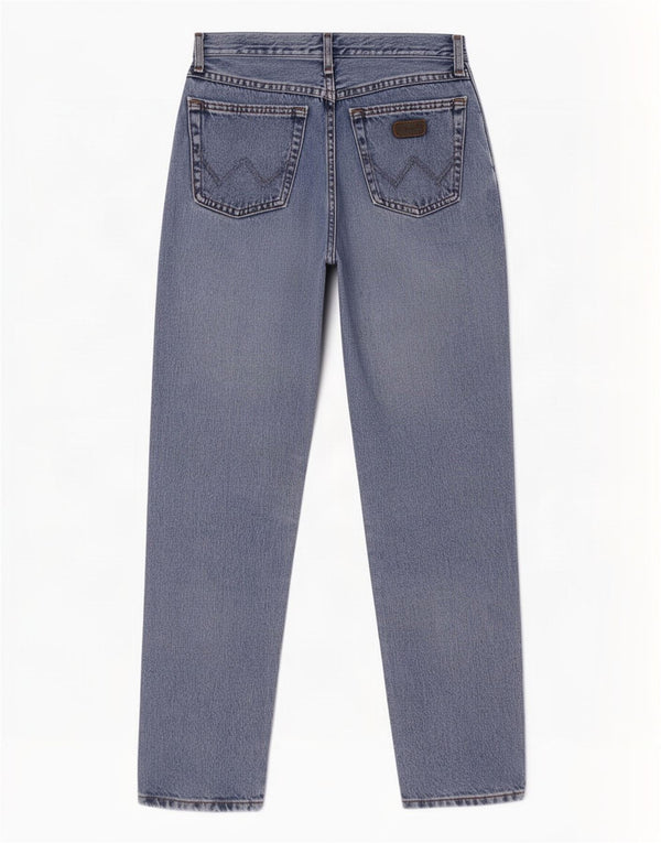 Jeans affusolati a vita alta da donna Wrangler W30 L28 Blu