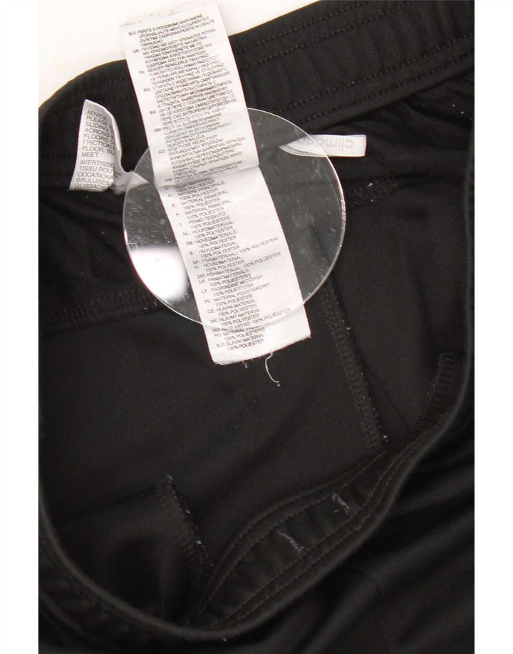 Pantaloni da tuta Adidas Climalite da donna UK 10 Small Poliestere nero