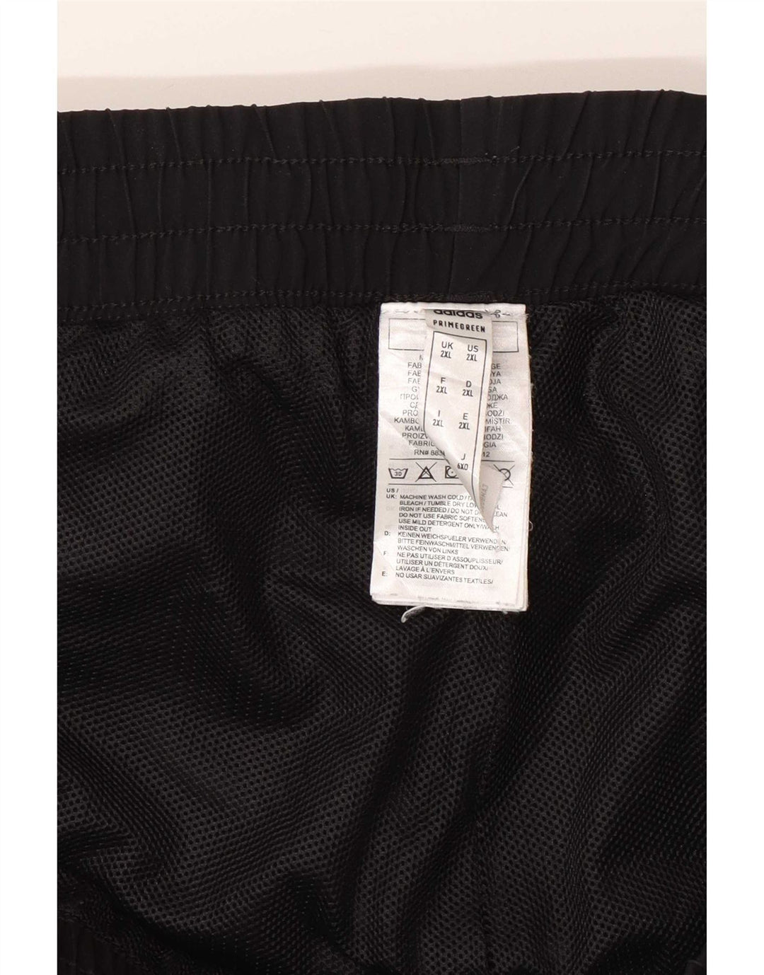 Pantaloni da tuta da uomo Adidas 2XL poliestere nero