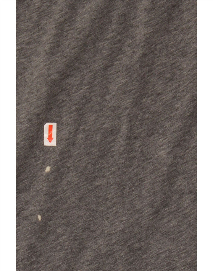 T-shirt grafica da donna MOSCHINO Top IT 42 Cotone screziato grigio medio