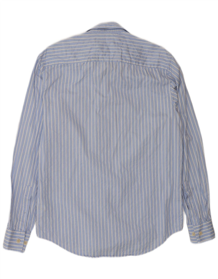 Camicia Timberland da uomo vestibilità regolare piccola in cotone a righe blu