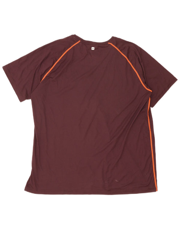 T-shirt da uomo Mountain Warehouse Top XL poliestere marrone