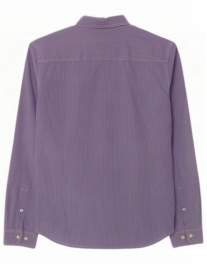 Camicia da uomo Lee XL in cotone a quadri blu