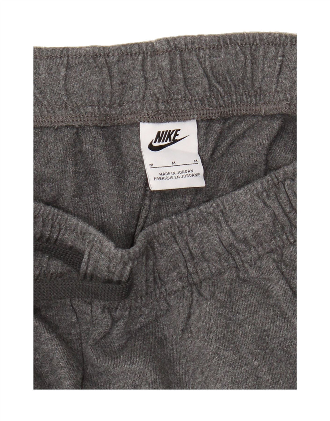 NIKE Womens Tracksuit Trousers UK 14 Medium Grey Cotton Vintage Nike and Second-Hand Nike from Messina Hembry 